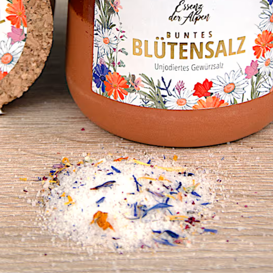 COLORFUL FLORAL SALT
