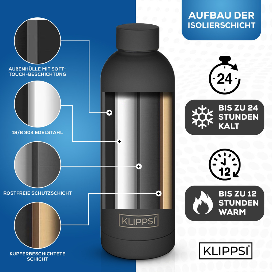 STAINLESS STEEL DRINKING BOTTLE 500ML