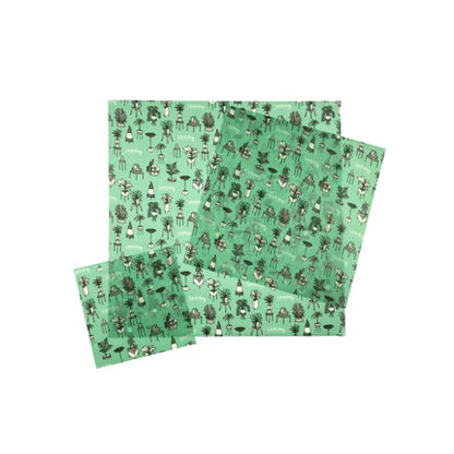 BIENENWACHSTÜCHER 3STK.