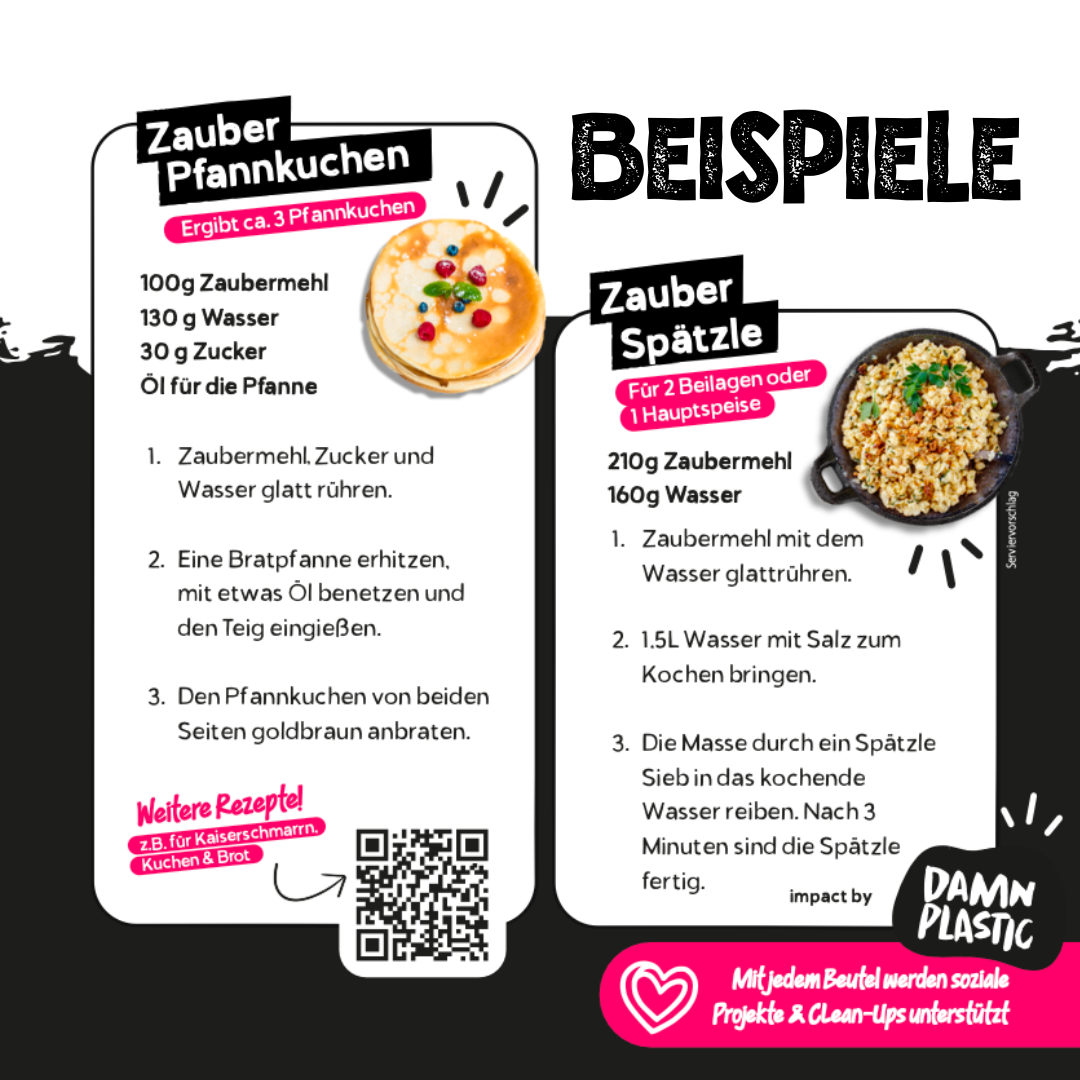 BUNDLE 3X ZAUBERMEHL
